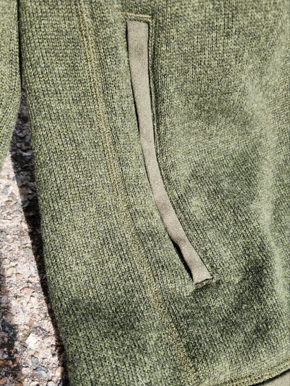 Patagonia Full-Zip Better Sweater Fleece In Nomad Green sz M - Picture 6 of 14